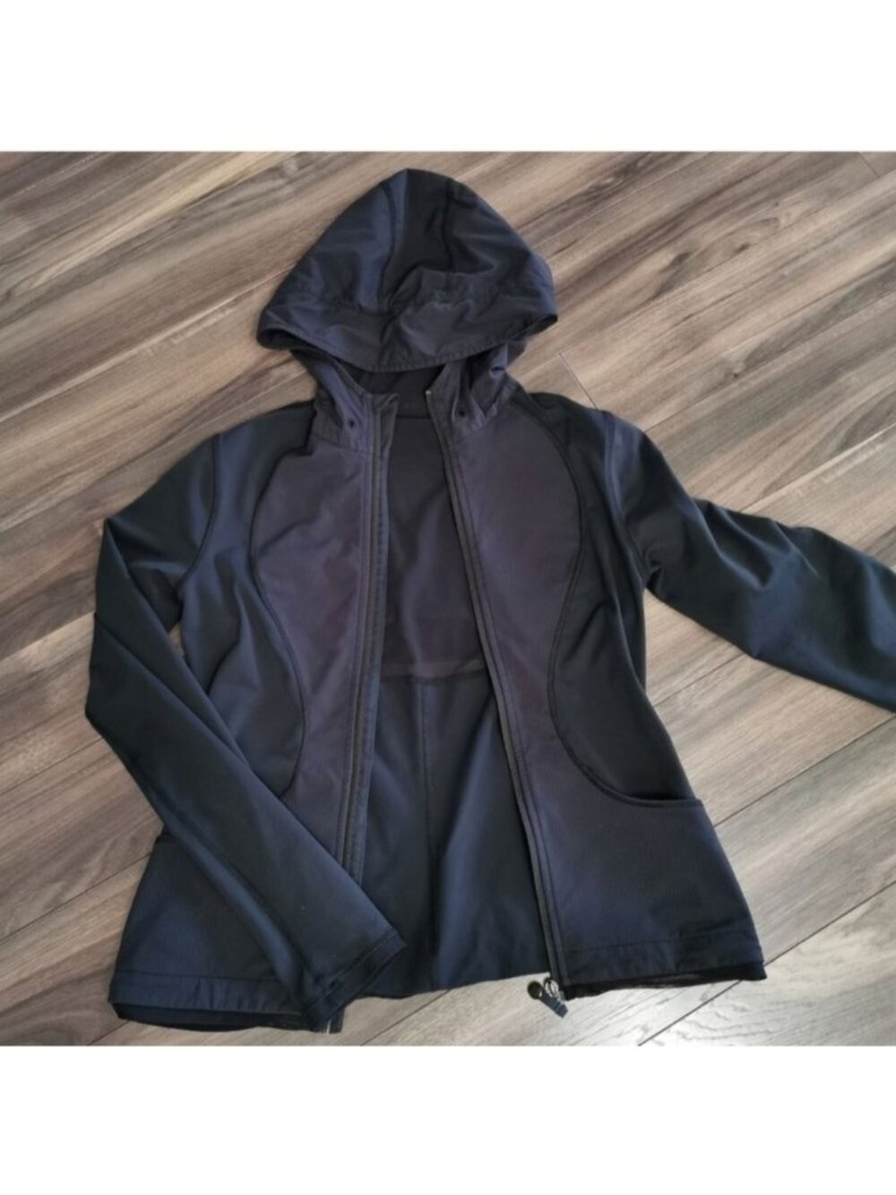 Lululemon Hooded Define Style Athletic Jacket Black Size 6